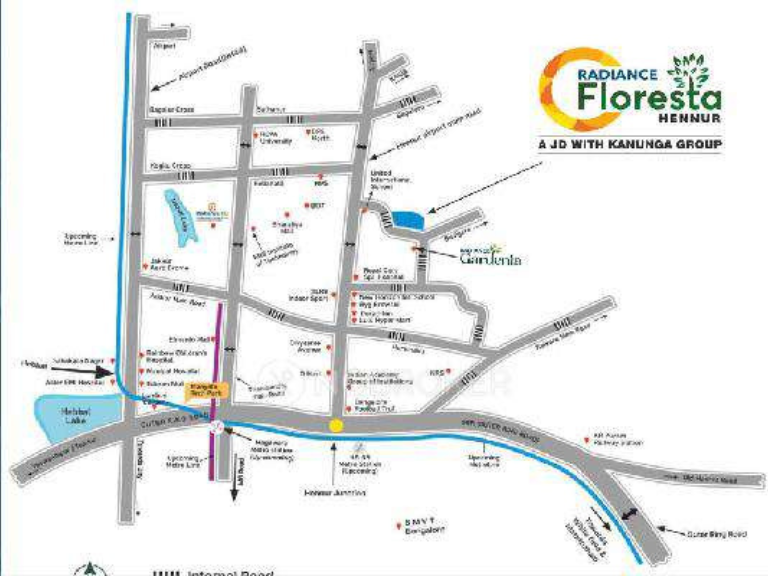 radiance floresta location-map